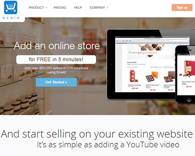 e-commerce site